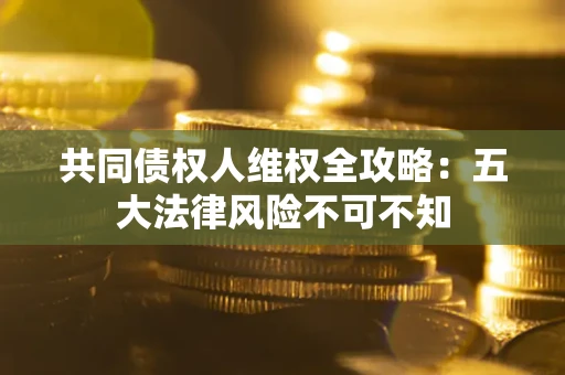 济南共同债权人维权全攻略：五大法律风险不可不知