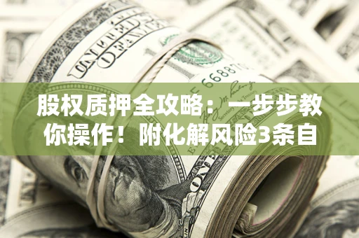 济南股权质押全攻略：一步步教你操作！附化解风险3条自救法则
