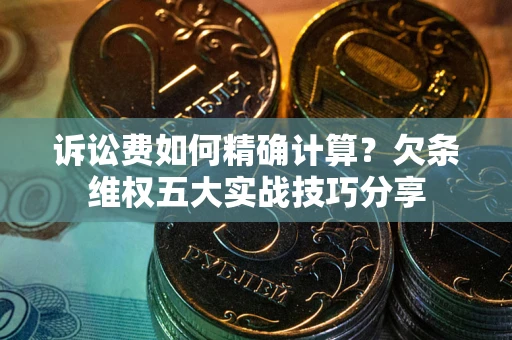 济南诉讼费如何精确计算？欠条维权五大实战技巧分享